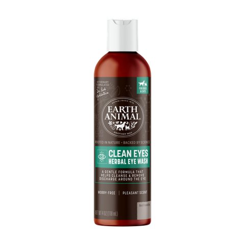 Earth Animal Apothecary Clean Eyes Natural Grooming Herbal Eye Wash Cleanser