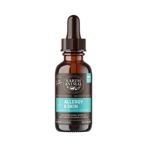 Earth Animal Allergy & Skin Organic Herbal Remedy For Pets
