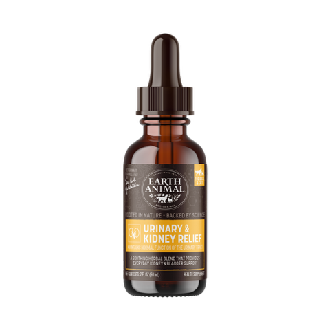 Earth Animal Apothecary Urinary & Kidney Relief Herbal Liquid Supplement