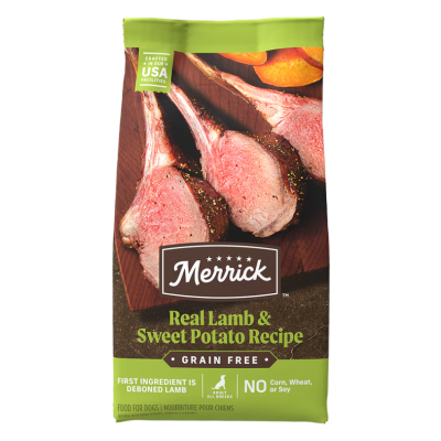 Merrick Grain Free Real Lamb + Sweet Potato Recipe Dry Dog Food