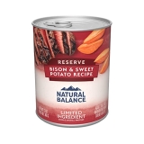 Natural Balance L.I.D. Limited Ingredient Diets® Reserve Grain Free Bison & Sweet Potato Recipe Canned Dog Food