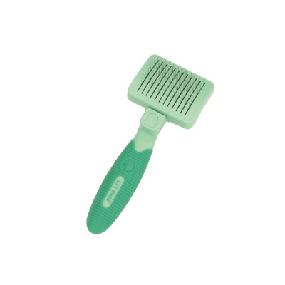 Li'l Pals® Self-Cleaning Dog Slicker Brush