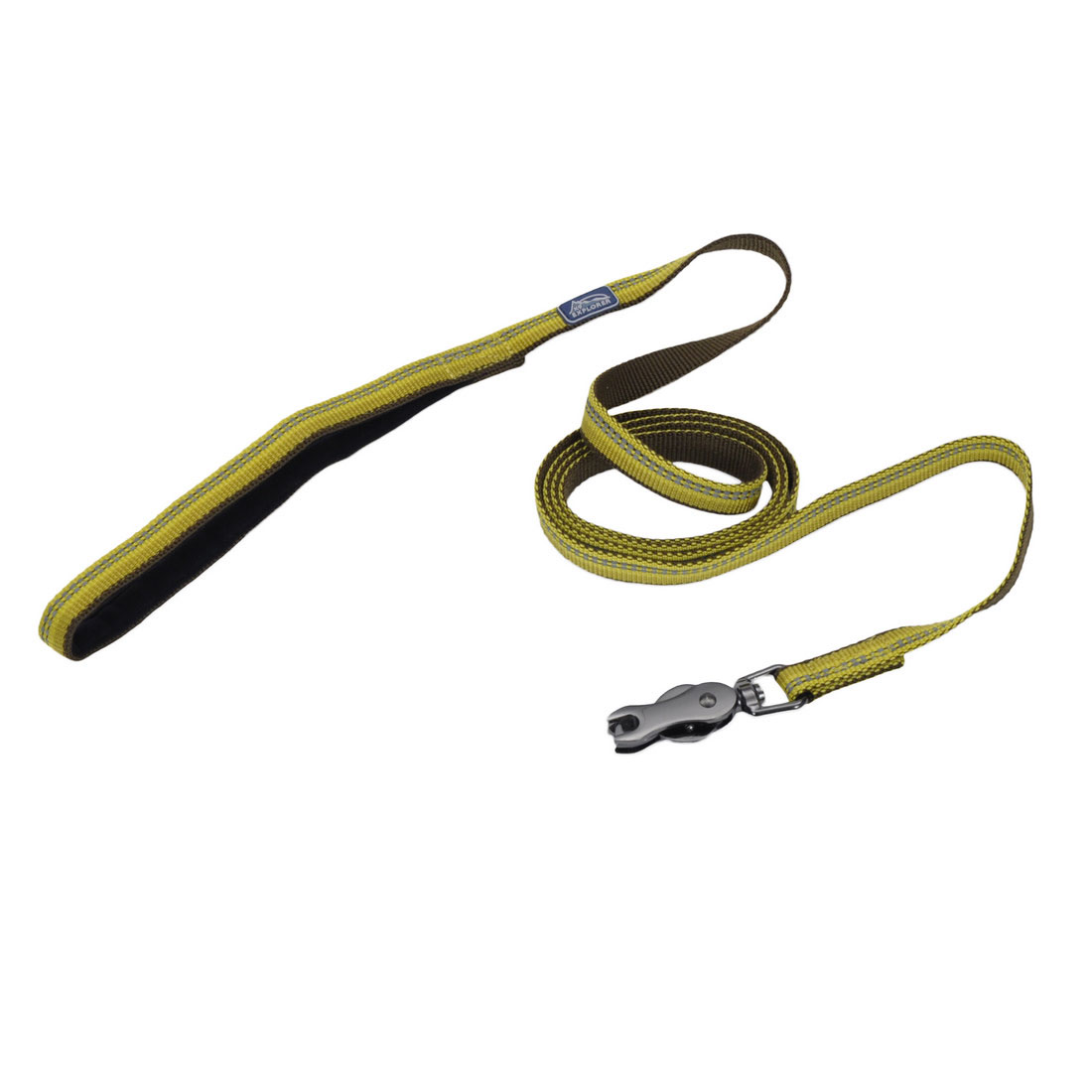 Coastal K9 Explorer Reflective Dog Leash with Scissor Snap-Goldenrod