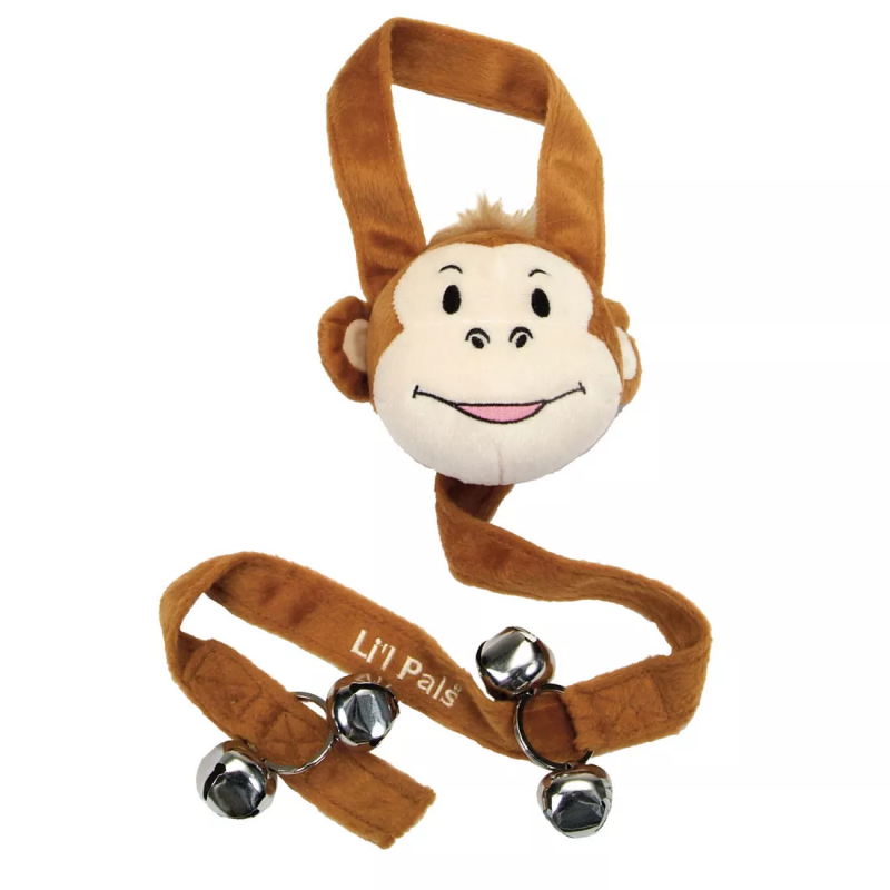 Li'l Pals Dog Potty Training Bells-Monkey
