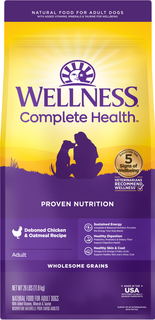 Wellness Complete Health Deboned Chicken & Oatmeal Recipe Dog Food
