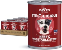 Dave's Stewlicious Beef & Vegetable Stew for Dogs