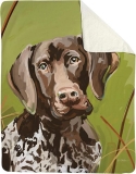 Fleece Throw-German Shorthair Pointer