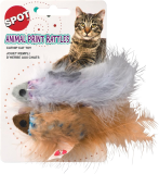 Animal Print Rattle with Catnip Cat Toy-2 Pack