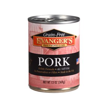 Evanger's Grain Free Pork For Dogs & Cats