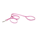 Coastal Single-Ply Dog Leash 5/8"-Pink Bright