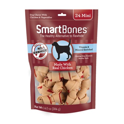 SmartBones Chicken Classic Bone Chews-Mini