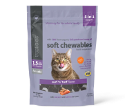 Treatibles Soft Chewables Surf 'n' Turf Flavor 1.5 mg for Cats
