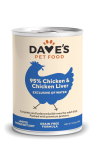 Dave's 95% Premium Meats™ Chicken & Chicken Liver Recipe for Dogs