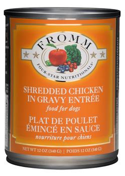 Fromm Four-Star Nutritionals® Shredded Chicken in Gravy Entrée Food for Dogs