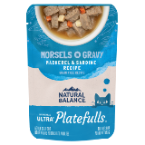 Natural Balance Platefulls® Indoor Mackerel & Sardine Formula in Gravy Cat Food
