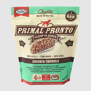 Primal Canine Raw Frozen Pronto Chicken Formula