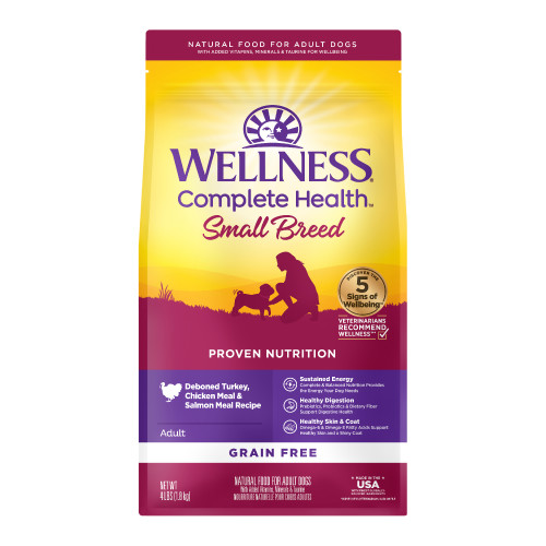 Wellness Complete Health Grain Free Small Breed Dog Food