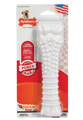 Nylabone Power Chew Chicken Flavored Dog Chew Toy