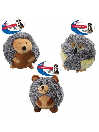 Butterballs Forest Dog Toys 4"-Assorted
