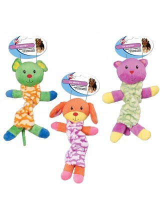 Lil Spots Plush Bungee Toy 9"-Assorted