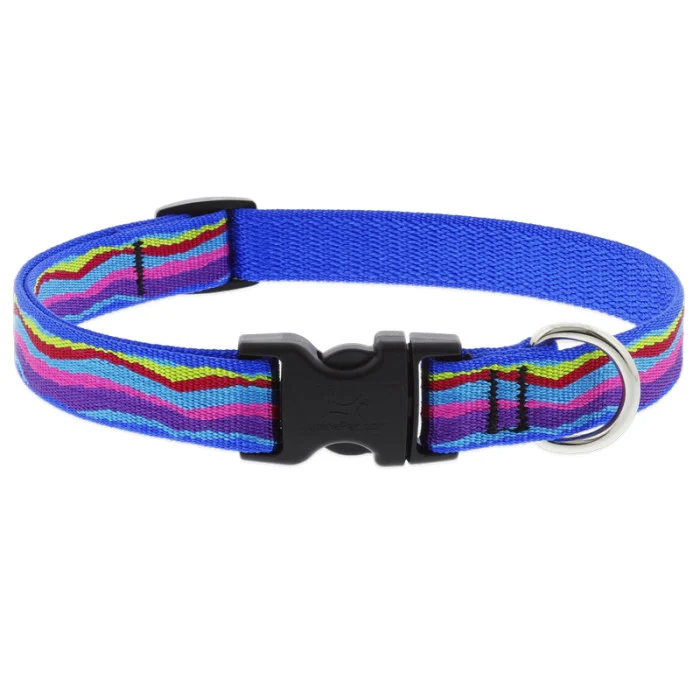 Lupine Pet Original Designs Adjustable Dog Collar-Ripple Creek