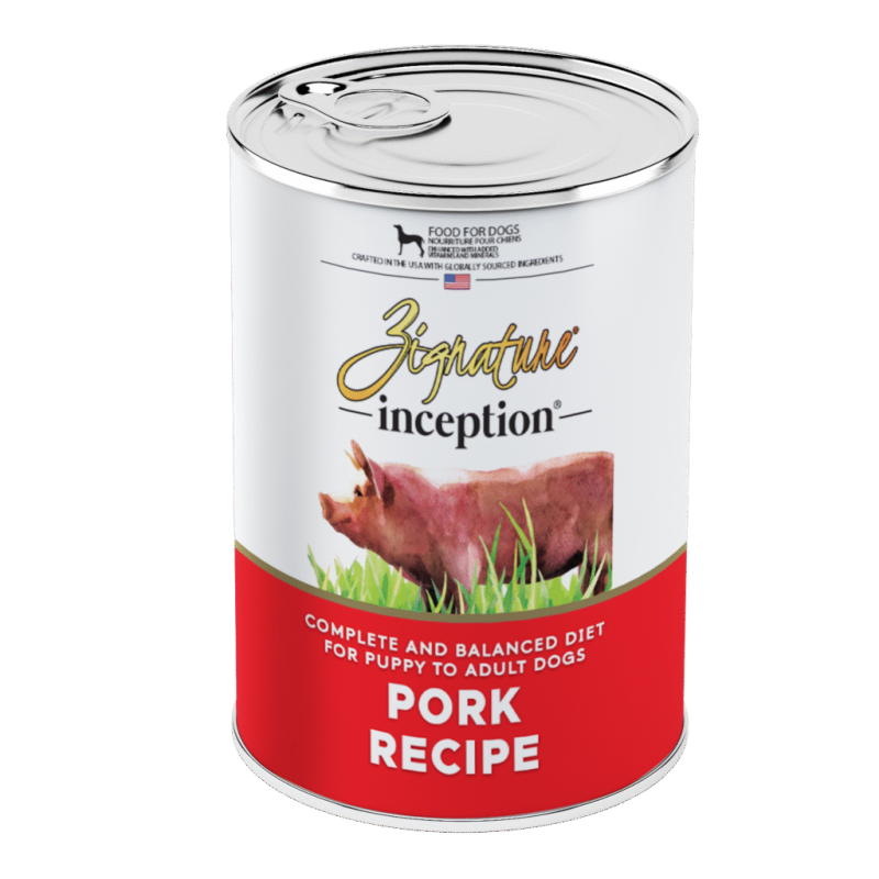 Zignature Inception Pork Recipe Canned Food for Dogs