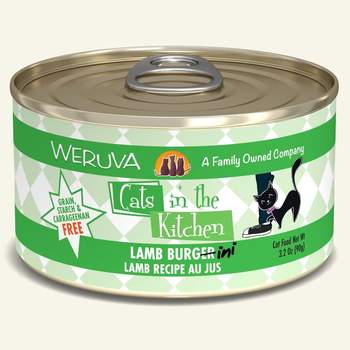 Weruva Cats in the Kitchen Lamb Burgini Lamb Recipe Au Jus for Cats