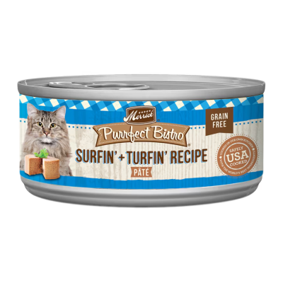 Merrick Purrfect Bistro Grain Free Surf + Turf Pâté for Cats