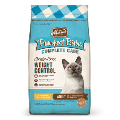 Merrick Purrfect Bistro Complete Care Weight Control Recipe Dry Cat Food