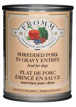 Fromm Four-Star Nutritionals® Shredded Pork in Gravy Entrée Food for Dogs
