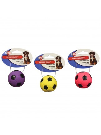 Latex Soccer Ball Dog Toy-Assorted