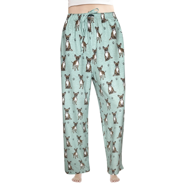 Comfies Dog Breed Lounge Pants for Women, Chihuahua