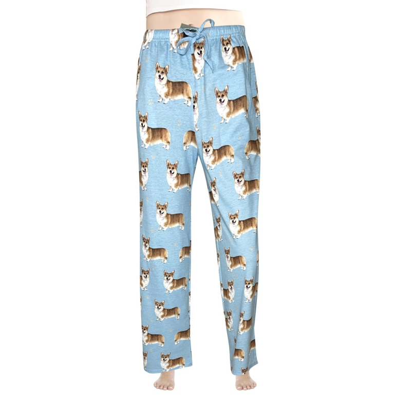 Comfies Dog Breed Lounge Pants for Women, Welsh Corgi