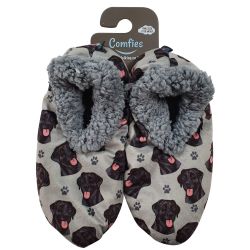 Comfies Pet Lover Slippers Labrador (Black)