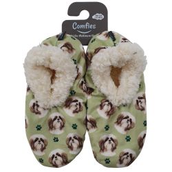 Comfies Pet Lover Slippers Shih Tzu (Tan)