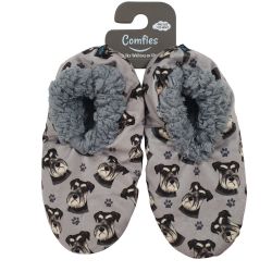 Comfies Pet Lover Slippers Schnauzer