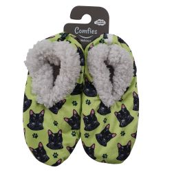 Comfies Pet Lover Slippers Black Cat