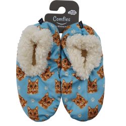 Comfies Pet Lover Slippers Orange Tabby