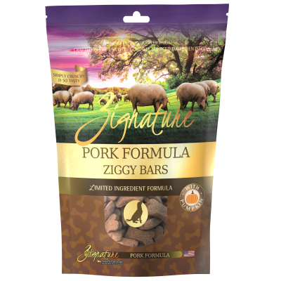 Zignature® Ziggy Bars, Pork Formula - 12 oz