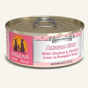 Weruva Amazon Liver with Chicken & Chicken Liver in Pumpkin Soup for Dogs