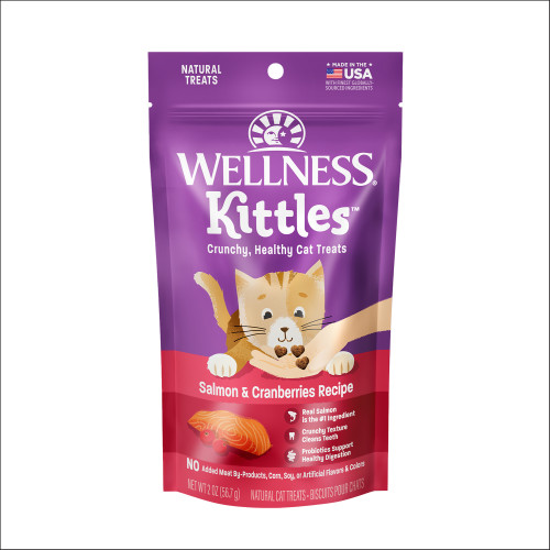 Wellness Kittles™ Salmon & Cranberries Recipe Cat Treats