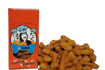 arcBARKS Pumpkin Barkers Dog Treats