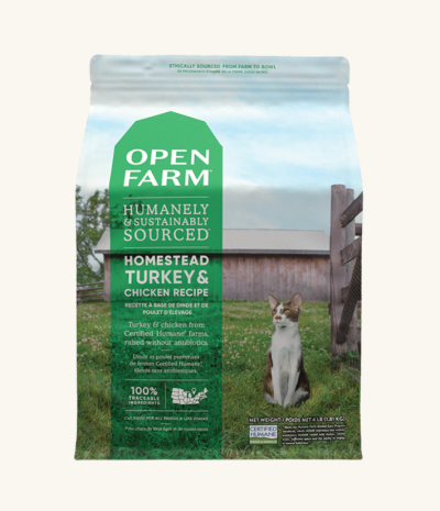 Open Farm Homestead Turkey & Chicken Cat Food