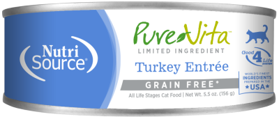 PureVita™ Grain Free Turkey Entrée Wet Cat Food