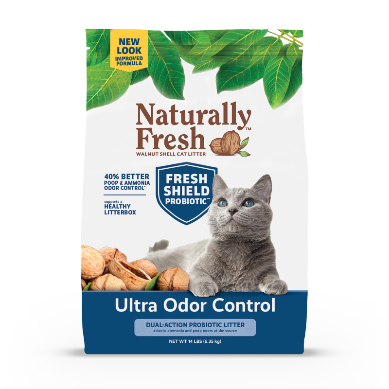 Naturally Fresh Multi-Cat Ultra Odor Control Formula Walnut Shell Cat Litter