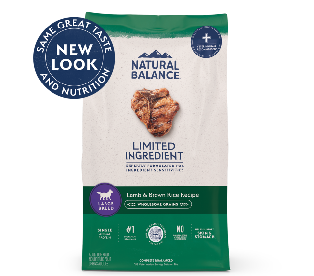 Natural Balance L.I.D. Limited Ingredient Diets® Lamb & Brown Rice Large Breed Recipe Dry Dog Food