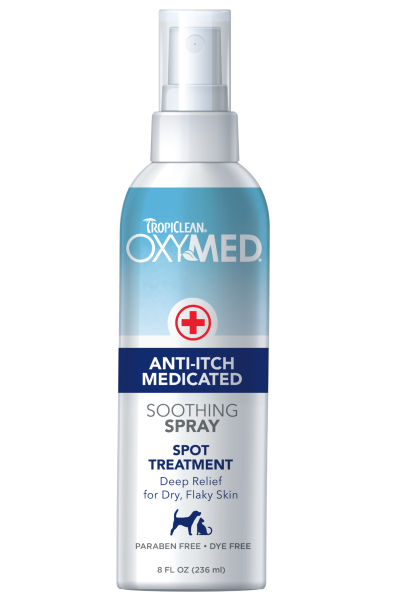TropiClean OxyMed Anti-itch Medicated Soothing Spray