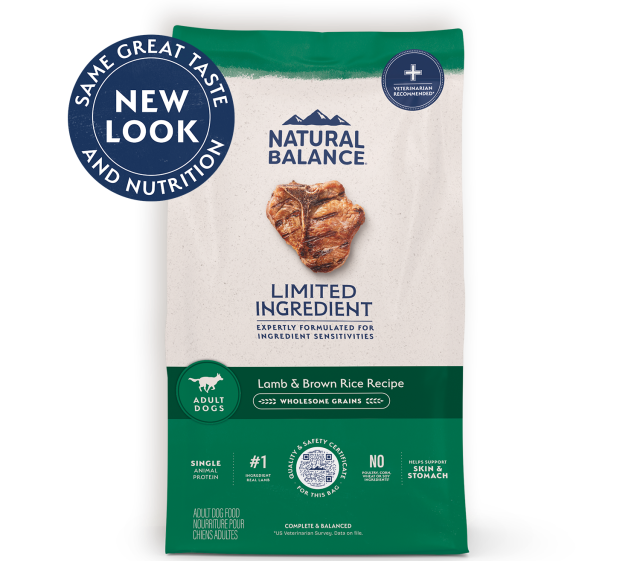 Natural Balance L.I.D. Limited Ingredient Diets® Lamb & Brown Rice Dry Dog Formula