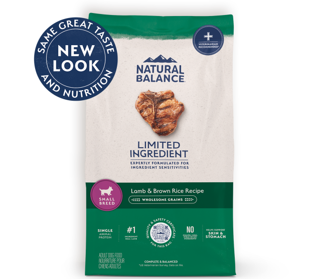 Natural Balance L.I.D. Limited Ingredient Diets® Lamb & Brown Rice Small Breed Recipe Dry Dog Food