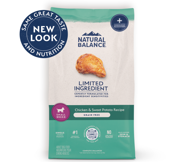 Natural Balance L.I.D. Limited Ingredient Diets® Grain Free Chicken & Sweet Potato Formula Small Breed Recipe Dry Dog Food